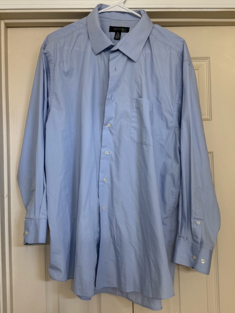 Classic Light Blue Men's Dress Shirt